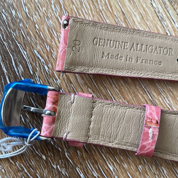 Michele 20 mm Genuine Alligator Watch Band NWT - Picture 8 of 8